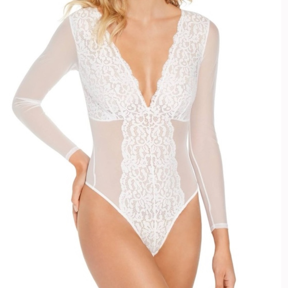 INC white bodysuit, new, and never worn with tags
